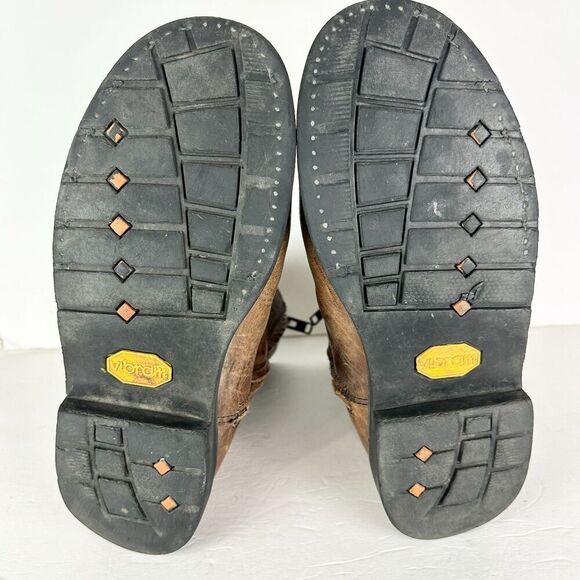 Thorogood Mens Side Zip Wellington Met Safety Toe Boot Size 9 Wide Vibram 8" - Picture 10 of 13